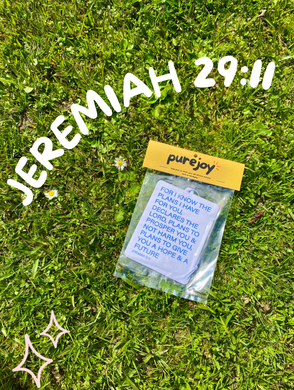 Jeremiah 29:11 - Air Freshener